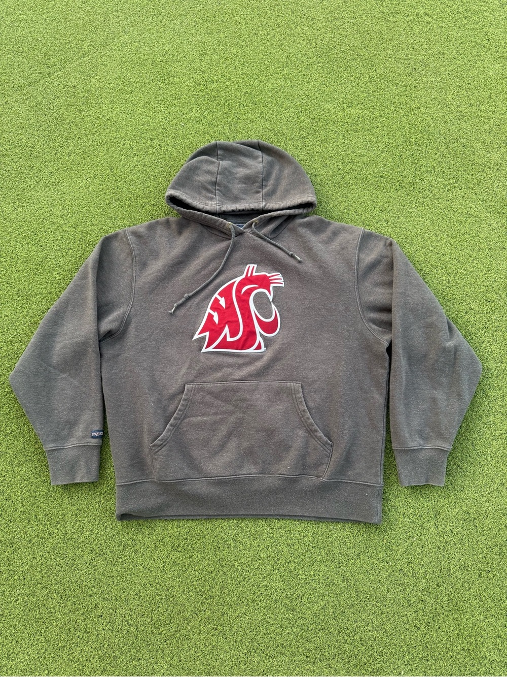 RARE VINTAGE 2000s Y2K ATHLETIC COLLEGIATE WSU WASHINGTON STATE UNI HOODIE